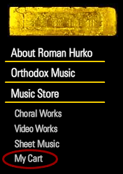 Diagram of Roman Hurko.com menu