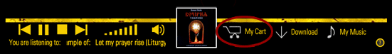 Diagram of Roman Hurko.com music player